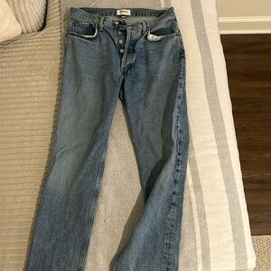 Agolde straight leg jeans